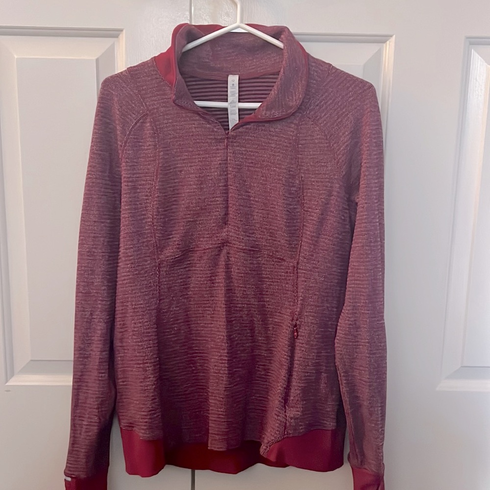 Lululemon 1/2 zip pullover.